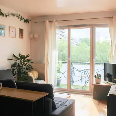 Crossing Cocoon With Balcony And Clear View Appartamento Parigi